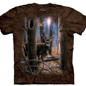 The Mountain Deer Woodland Sentry T-Shirt M